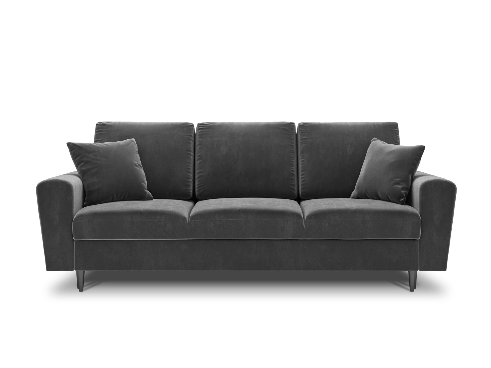 Entdecken Sie das elegante Kyoto Velour Sofa mit Schlaffunktion und Stauraumbox – der perfekte 3-Sitzer für stilvolle Wohnräume.