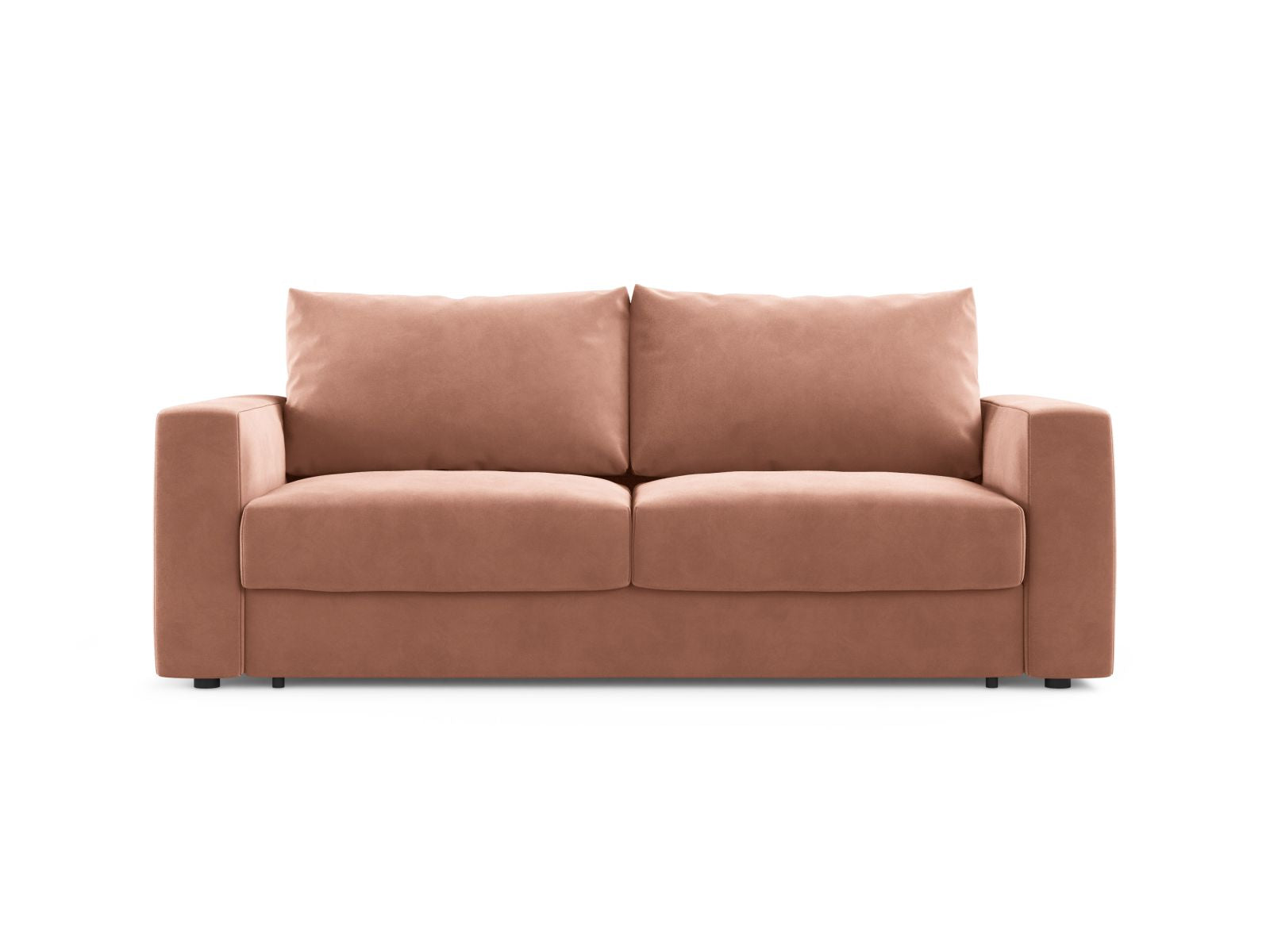 3-Sitzer Sofa Grena mit Schlaffunktion in Pink-Salvador präsentiert im Onlineshop von KAQTU Design AG. Bettsofa ist von Cosmopolitan Design