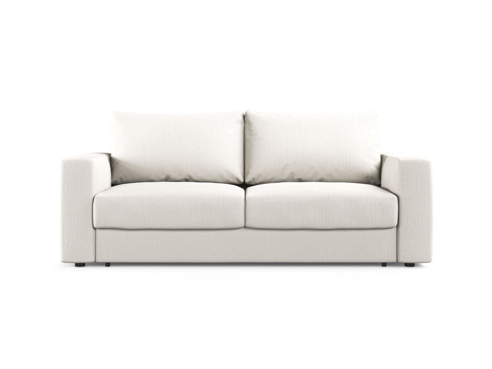 3-Sitzer Sofa Grena mit Schlaffunktion in White-Babel präsentiert im Onlineshop von KAQTU Design AG. Bettsofa ist von Cosmopolitan Design