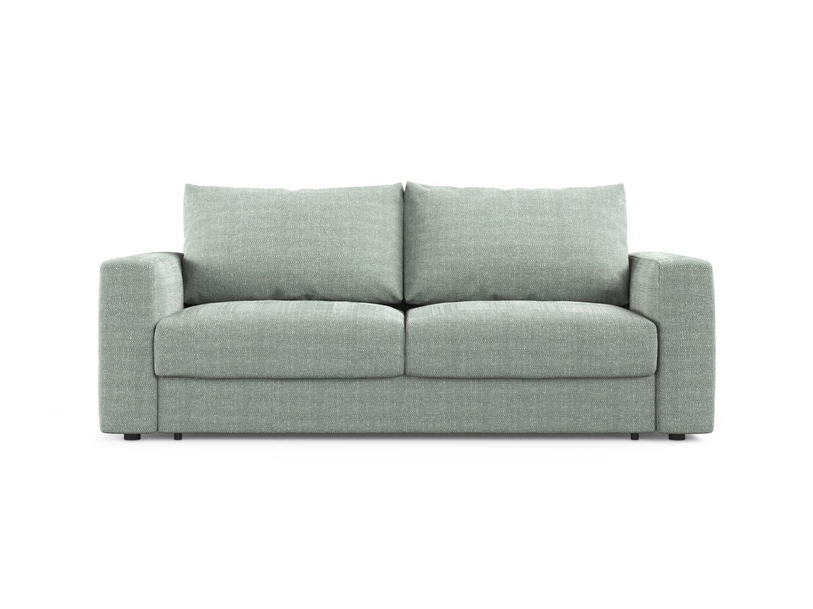 3-Sitzer Sofa Grena mit Schlaffunktion in Mint-Babel präsentiert im Onlineshop von KAQTU Design AG. Bettsofa ist von Cosmopolitan Design