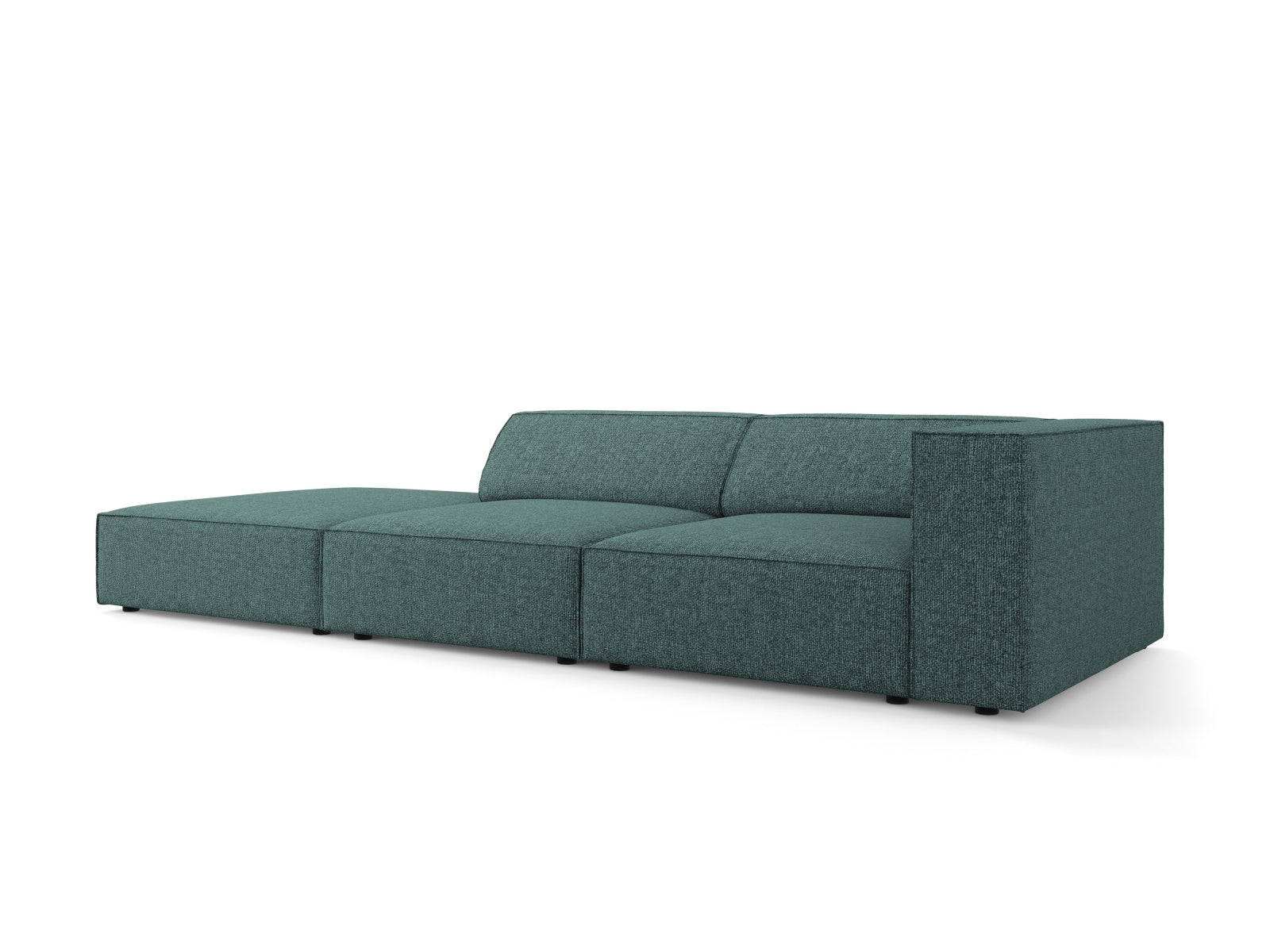 Arendal Sofa links 4 Sitzer in Petrol präsentiert im Onlineshop von KAQTU Design AG. L-Sofa links ist von Cosmopolitan Design