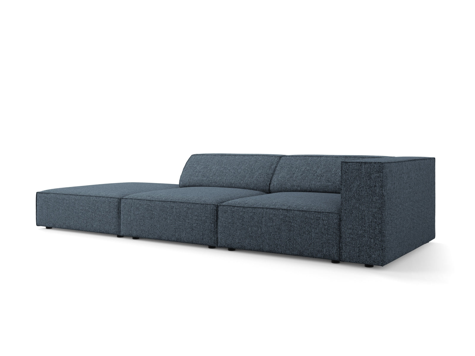 Arendal Sofa links 4 Sitzer in Royal Blue präsentiert im Onlineshop von KAQTU Design AG. L-Sofa links ist von Cosmopolitan Design