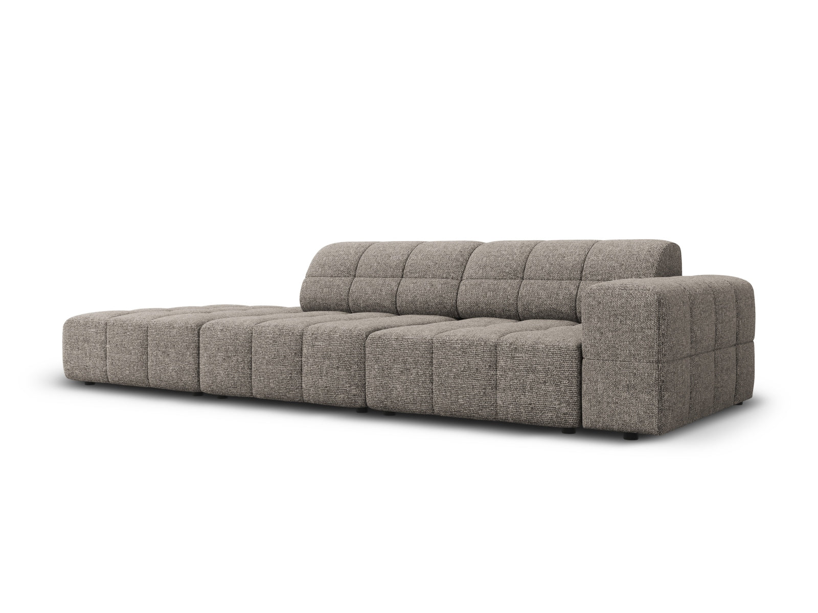 Chicago Sofa links 3 Sitzer 102cm in Grey präsentiert im Onlineshop von KAQTU Design AG. L-Sofa links ist von Cosmopolitan Design