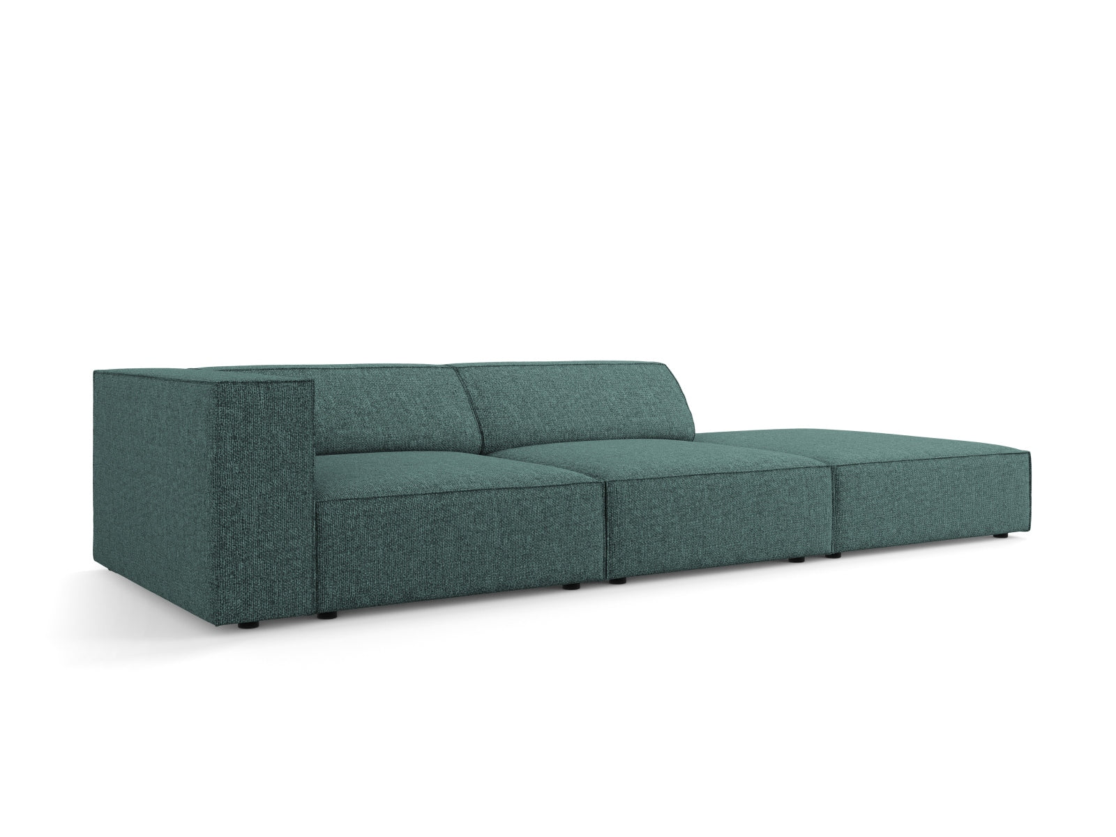 Arendal Sofa rechts 4 Sitzer in Petrol präsentiert im Onlineshop von KAQTU Design AG. L-Sofa rechts ist von Cosmopolitan Design