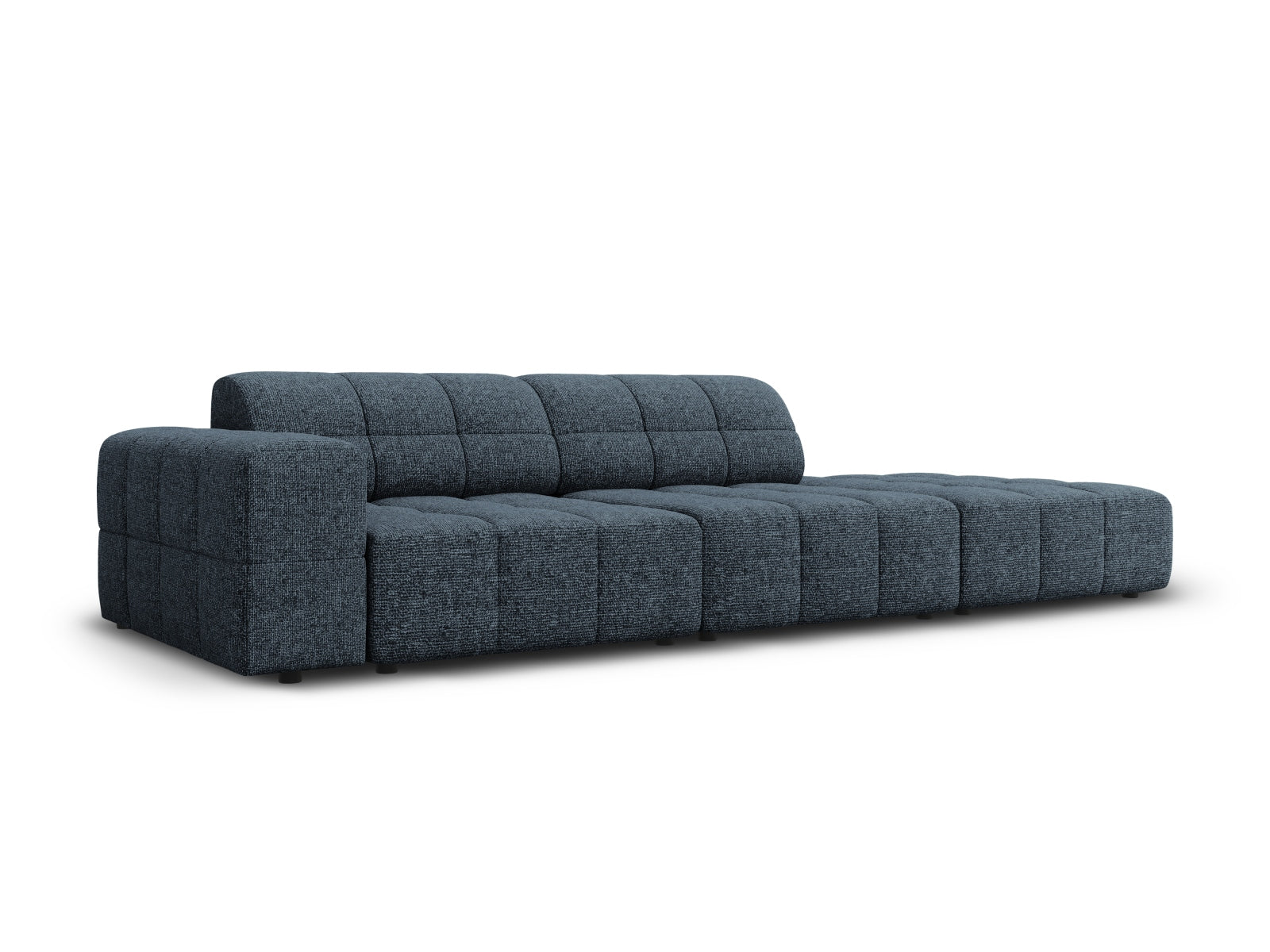 Chicago Sofa rechts 3 Sitzer 102cm in Royal Blue präsentiert im Onlineshop von KAQTU Design AG. L-Sofa rechts ist von Cosmopolitan Design