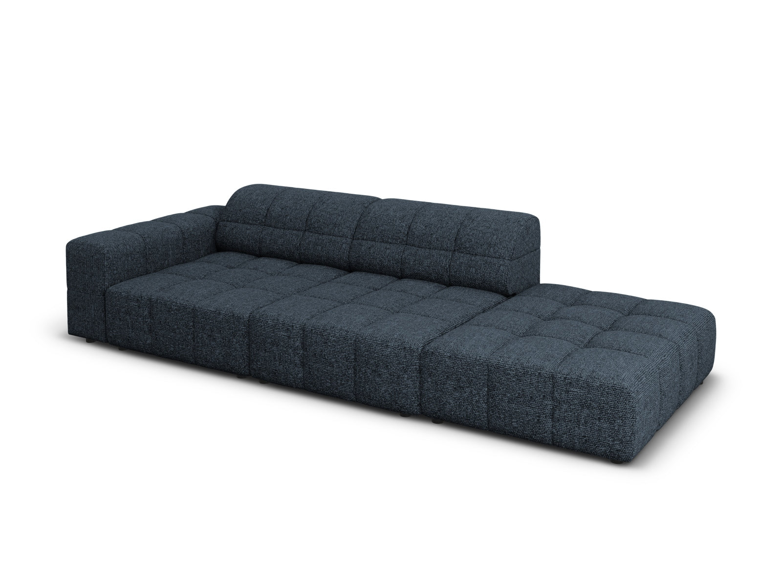 Chicago Sofa rechts 3 Sitzer 102cm in Royal Blue präsentiert im Onlineshop von KAQTU Design AG. L-Sofa rechts ist von Cosmopolitan Design
