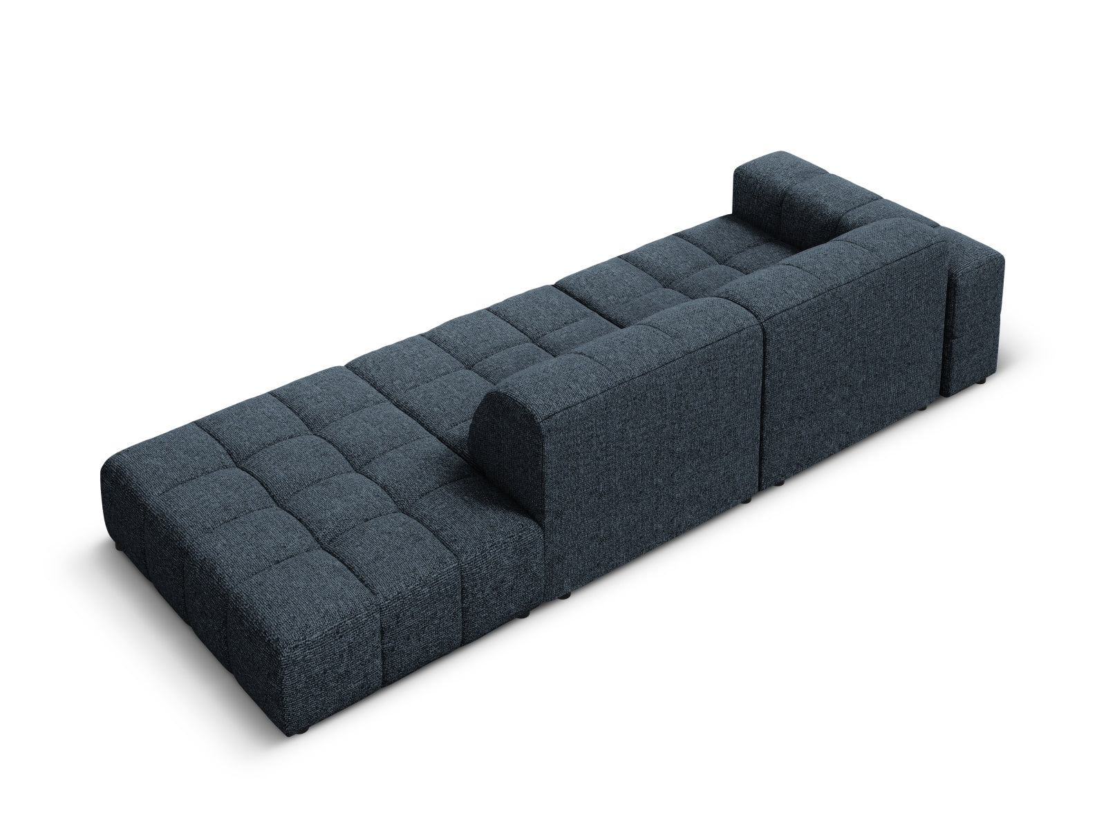 Chicago Sofa rechts 3 Sitzer 102cm in Royal Blue präsentiert im Onlineshop von KAQTU Design AG. L-Sofa rechts ist von Cosmopolitan Design