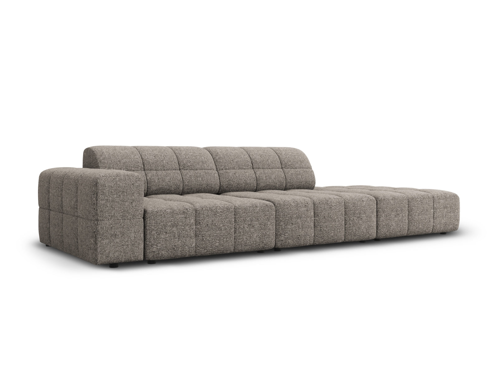 Chicago Sofa rechts 3 Sitzer 102cm in Grey präsentiert im Onlineshop von KAQTU Design AG. L-Sofa rechts ist von Cosmopolitan Design