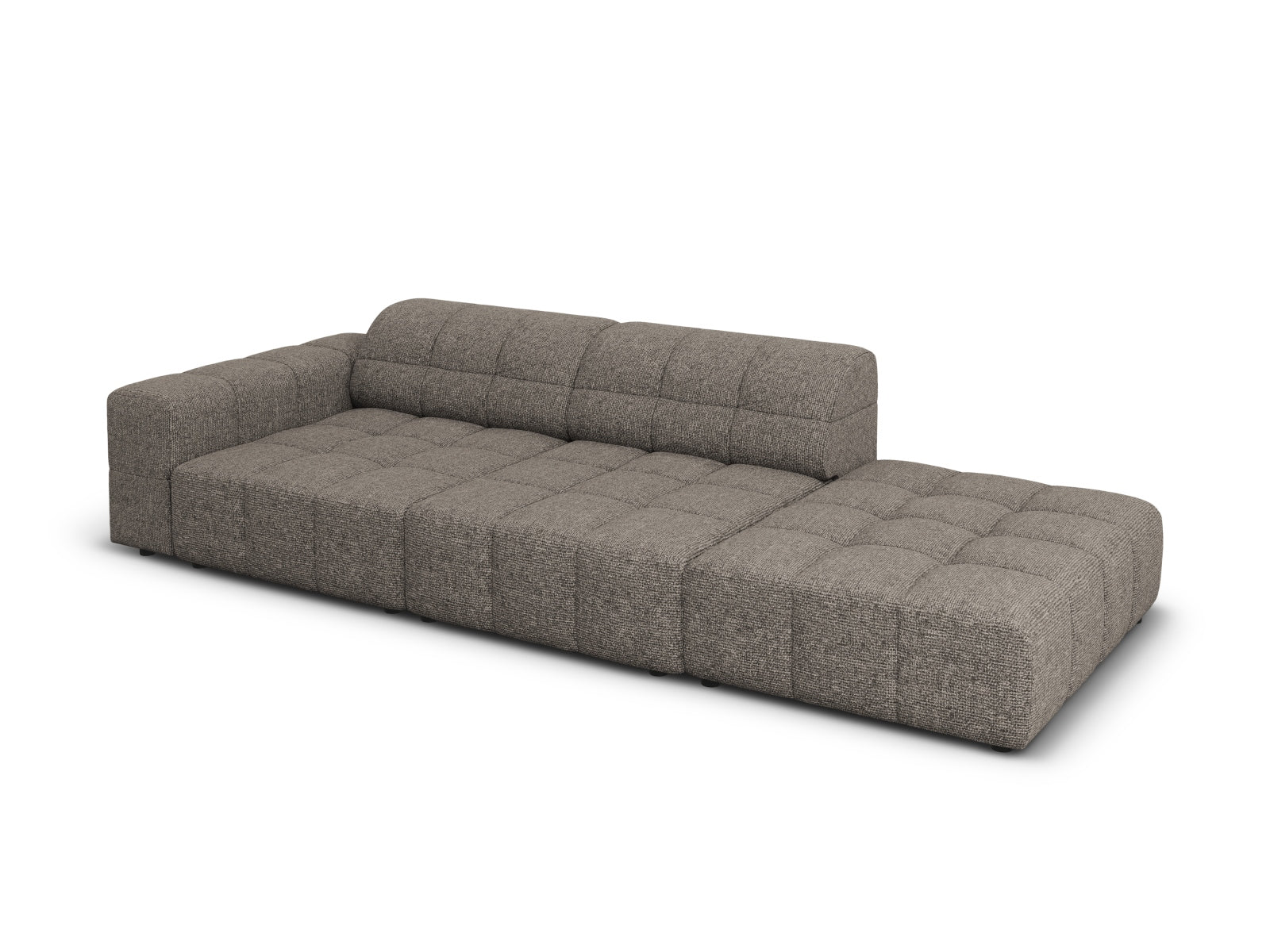 Chicago Sofa rechts 3 Sitzer 102cm in Grey präsentiert im Onlineshop von KAQTU Design AG. L-Sofa rechts ist von Cosmopolitan Design