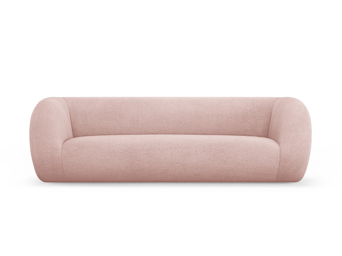 Essen Boucle Sofa 3 Sitzer in Powder Pink-Baloo präsentiert im Onlineshop von KAQTU Design AG. 3er Sofa ist von Cosmopolitan Design