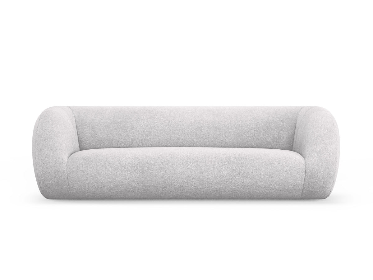 Essen Boucle Sofa 3 Sitzer in Light Grey-Baloo präsentiert im Onlineshop von KAQTU Design AG. 3er Sofa ist von Cosmopolitan Design