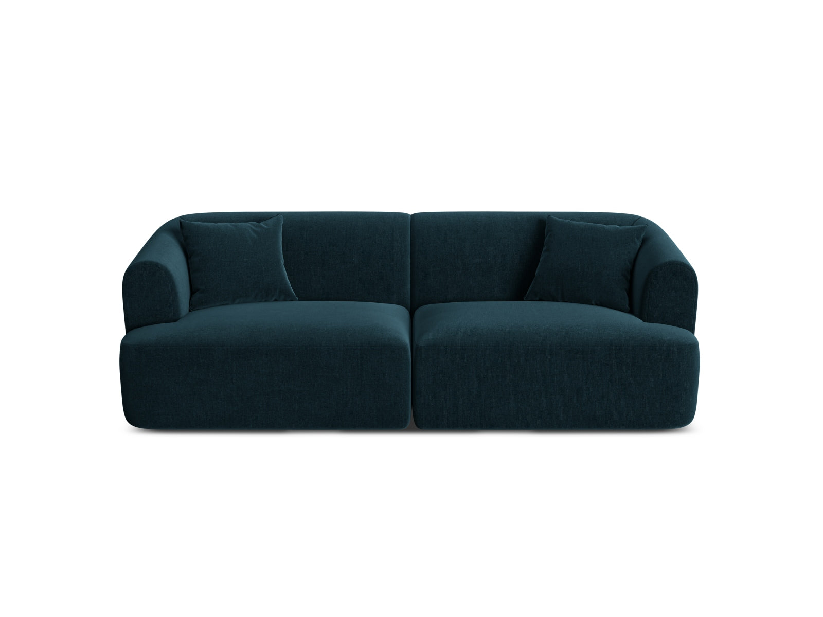Campi Velour Modular Sofa 3 Sitzer in Deep Petrol präsentiert im Onlineshop von KAQTU Design AG. 3er Sofa ist von Cosmopolitan Design