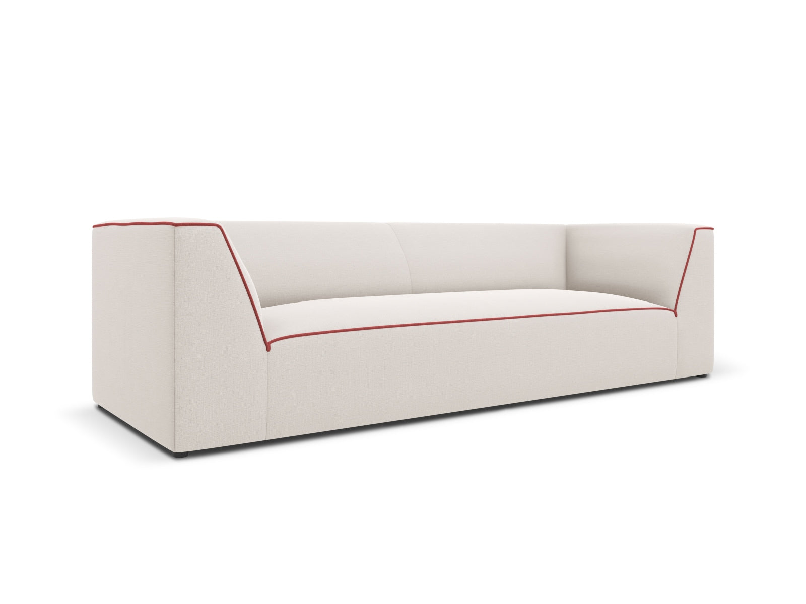 Erleben Sie das Oslo Sofa 3 Sitzer von Cosmopolitan Design – elegantes Velours, optimaler Sitzkomfort und zeitgemässes Design für Ihr Wohnambiente.