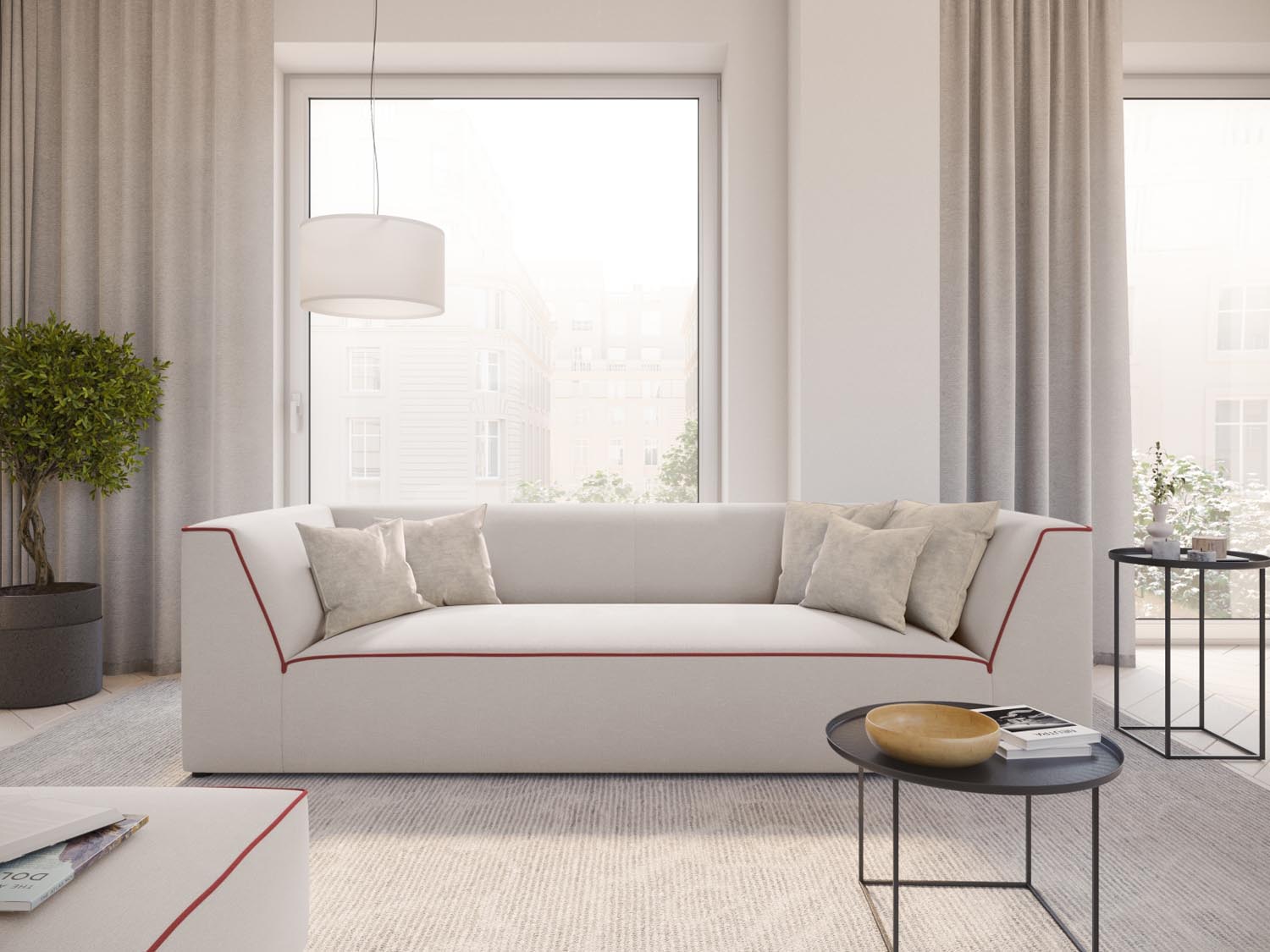 Entdecken Sie das Oslo Sofa 3 Sitzer von Cosmopolitan Design – stilvolles Velours, erstklassiger Komfort und modernes Design für Ihr Zuhause.