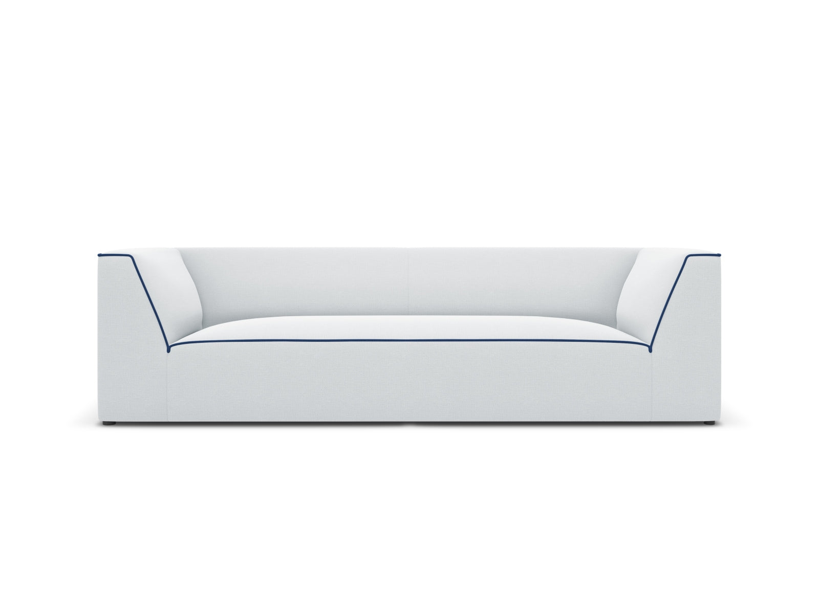 Oslo Sofa 3 Sitzer in Light Grey, Royal Blue präsentiert im Onlineshop von KAQTU Design AG. Sofa ist von Cosmopolitan Design