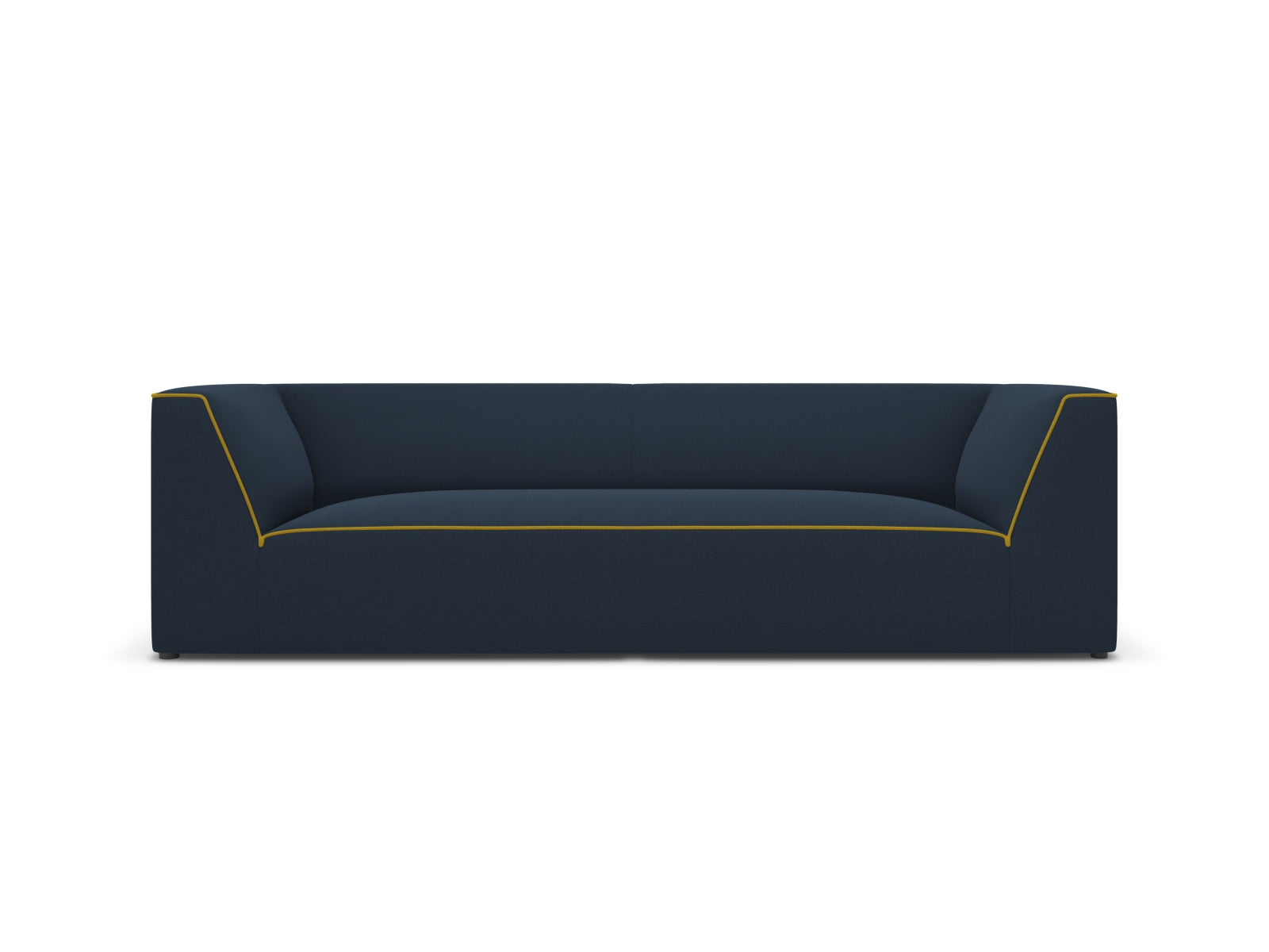 Oslo Sofa 3 Sitzer in Royal Blue, Yellow präsentiert im Onlineshop von KAQTU Design AG. Sofa ist von Cosmopolitan Design