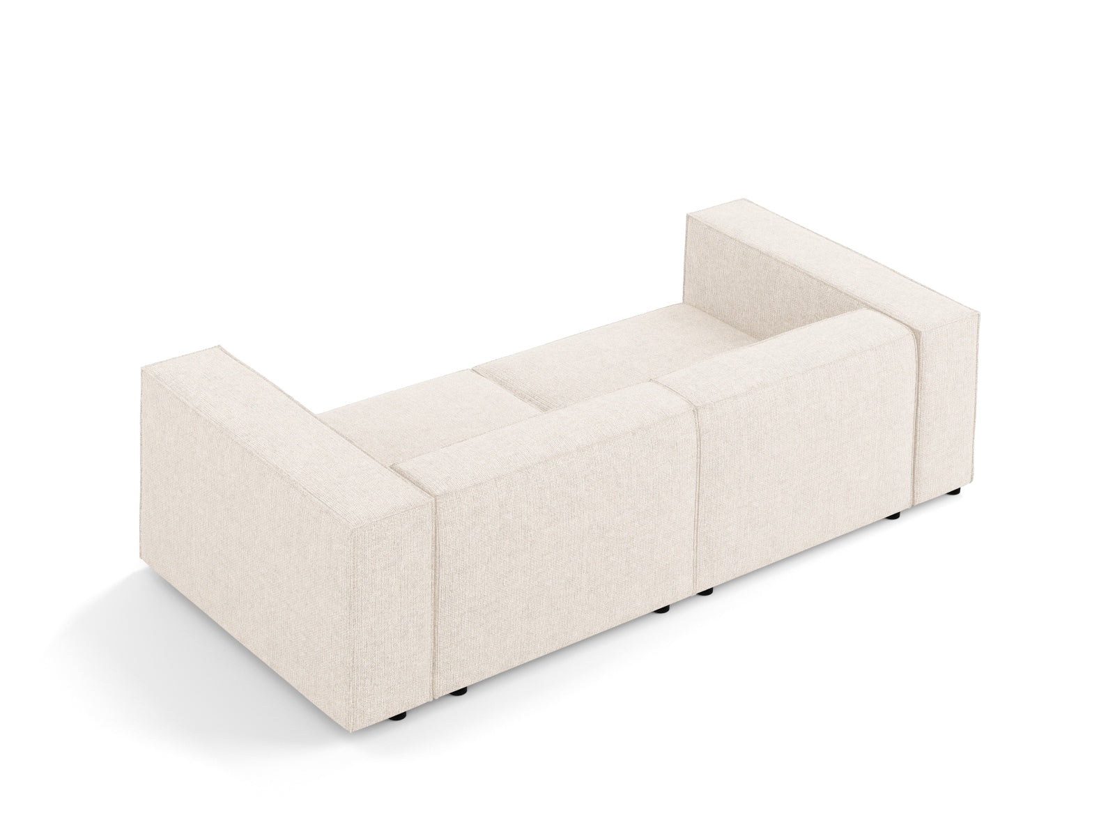 Arendal Sofa 3 Sitzer in Light Beige präsentiert im Onlineshop von KAQTU Design AG. 3er Sofa ist von Cosmopolitan Design