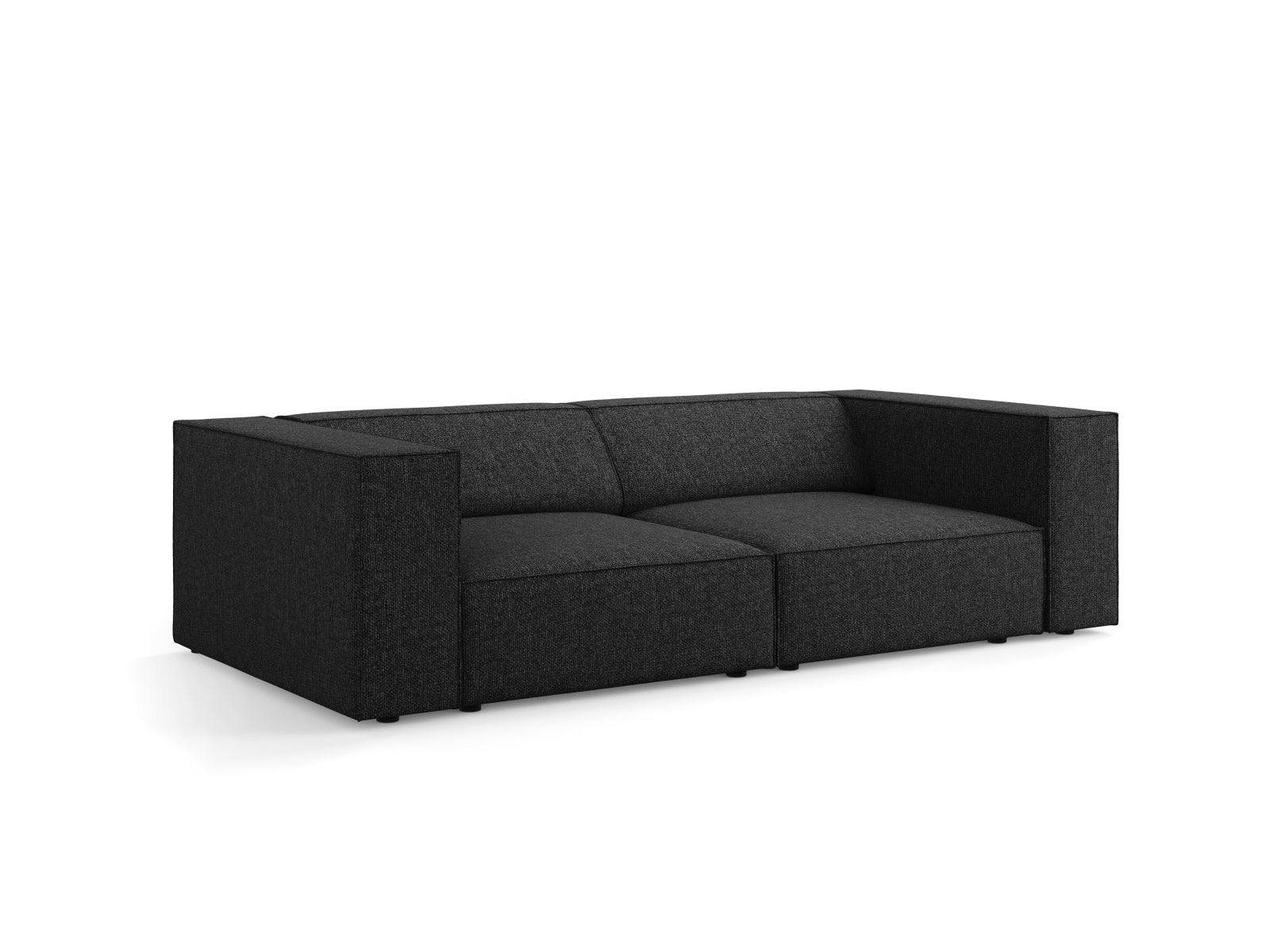 Arendal Sofa 3 Sitzer in Black präsentiert im Onlineshop von KAQTU Design AG. 3er Sofa ist von Cosmopolitan Design