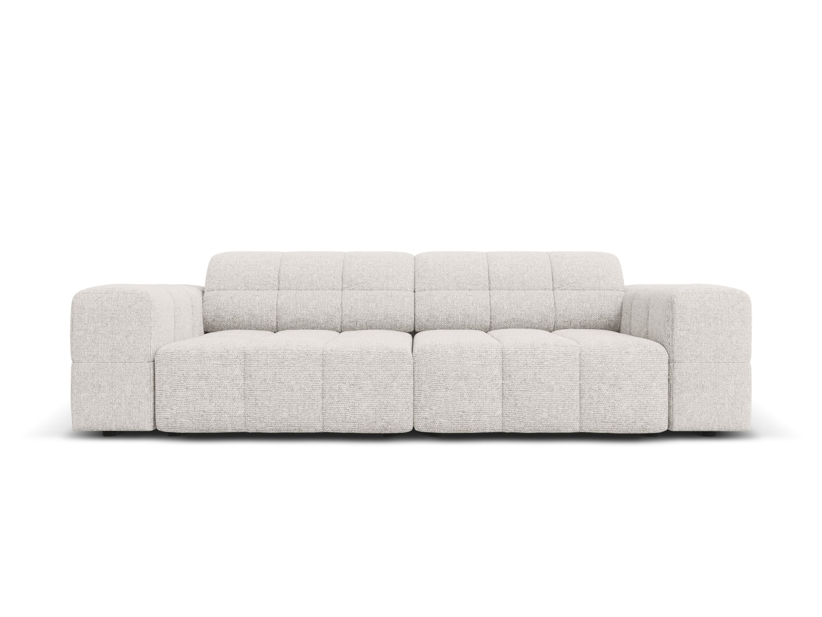 Chicago Sofa 3 Sitzer 102cm in Light Grey-Haga präsentiert im Onlineshop von KAQTU Design AG. 3er Sofa ist von Cosmopolitan Design