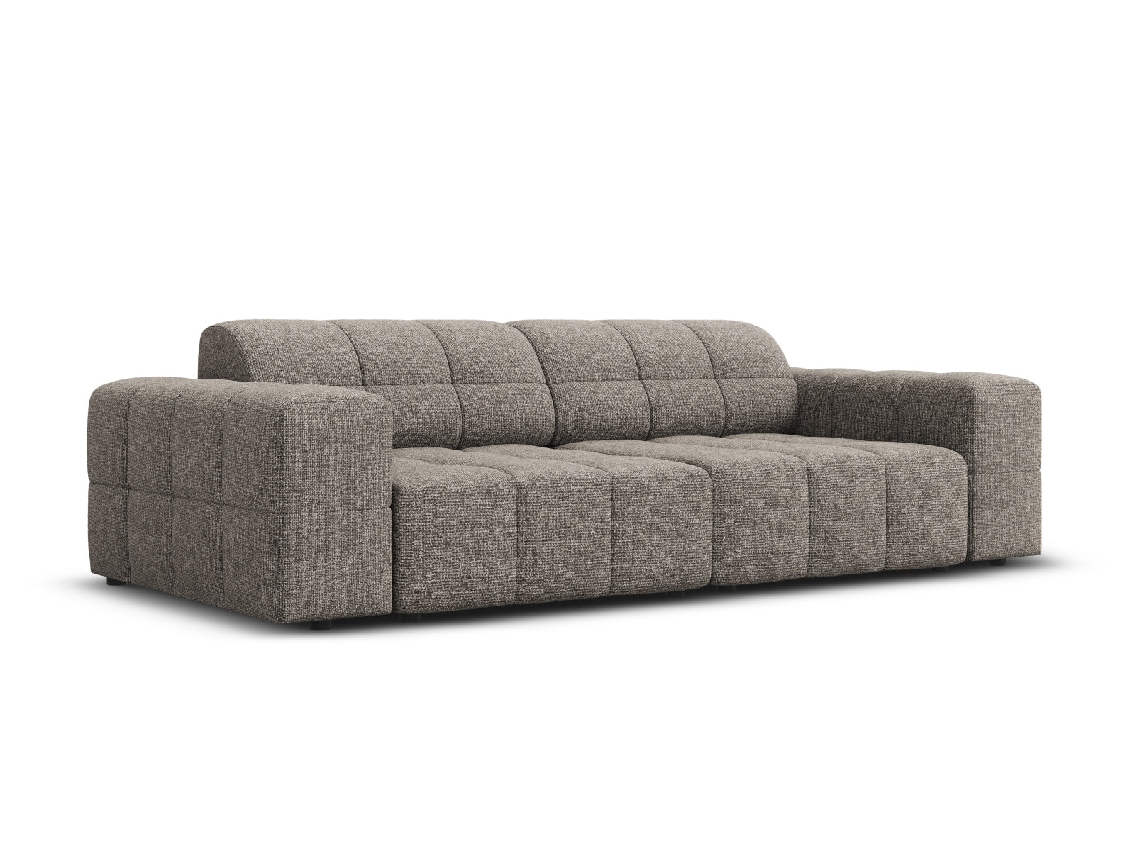 Elegantes Chicago 3-Sitzer Sofa in Grau, 102 cm, von Cosmopolitan Design – ideal für stilvolle Wohnräume.