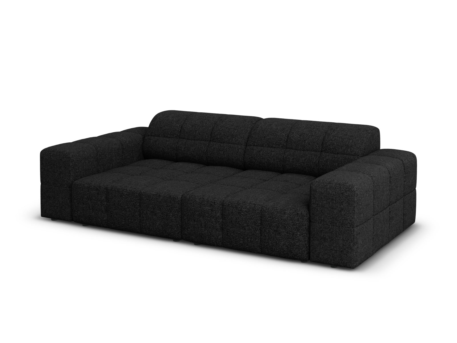 Chicago Sofa 3 Sitzer 102cm in Black präsentiert im Onlineshop von KAQTU Design AG. 3er Sofa ist von Cosmopolitan Design