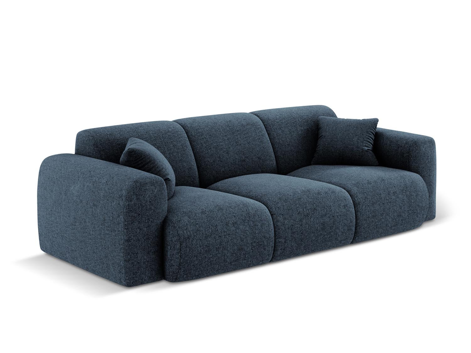 Nolio Sofa 3 Sitzer 95cm in Royal Blue präsentiert im Onlineshop von KAQTU Design AG. 3er Sofa ist von Cosmopolitan Design