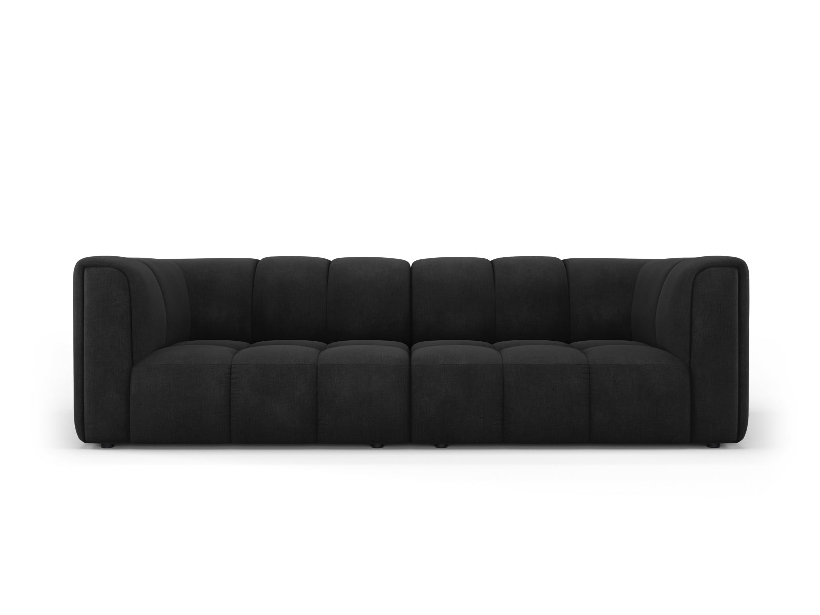 3-Sitzer Modular Sofa Moritz in Black-Rebel präsentiert im Onlineshop von KAQTU Design AG. 3er Sofa ist von Cosmopolitan Design