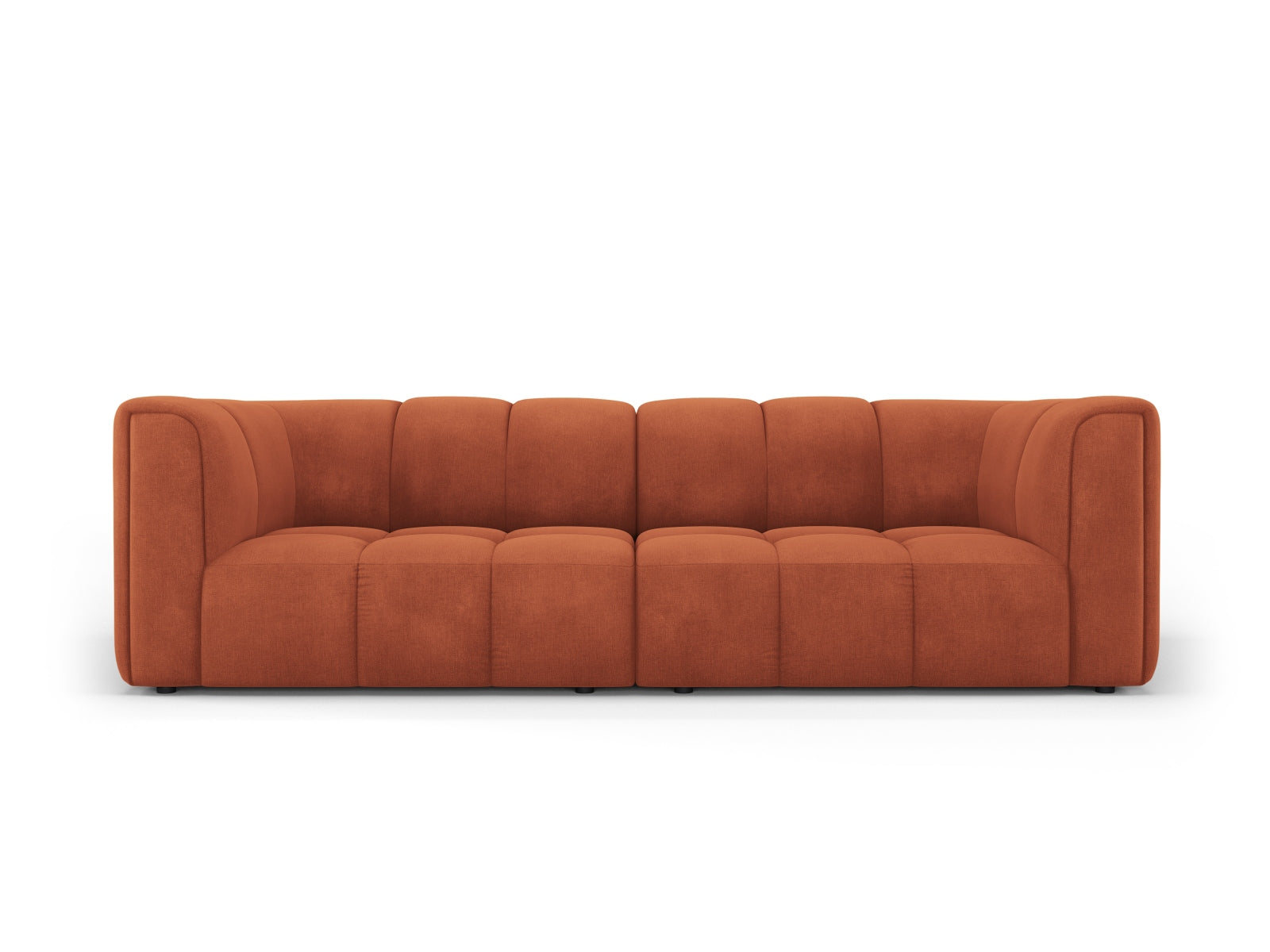 3-Sitzer Modular Sofa Moritz in Orange-Rebel präsentiert im Onlineshop von KAQTU Design AG. 3er Sofa ist von Cosmopolitan Design