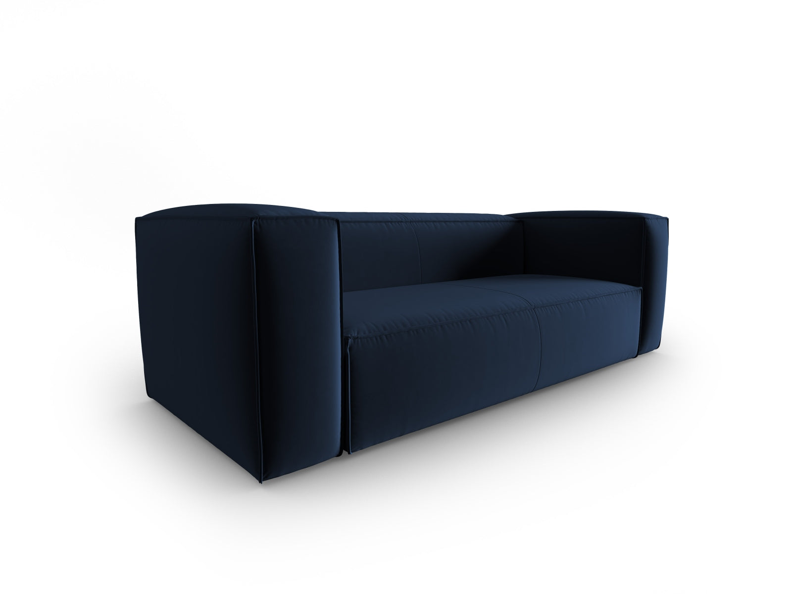 Mackay Velour Sofa 3 Sitzer in Royal Blue präsentiert im Onlineshop von KAQTU Design AG. 3er Sofa ist von Cosmopolitan Design