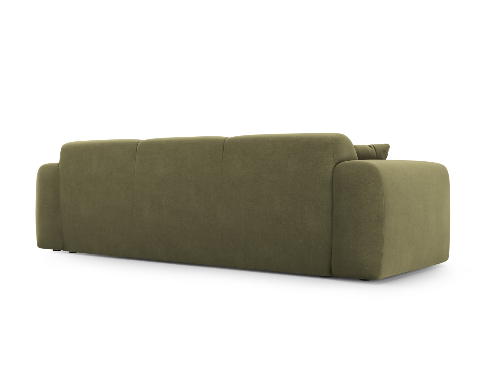 Nolio Velour Sofa 3 Sitzer 95cm in Light Green präsentiert im Onlineshop von KAQTU Design AG. 3er Sofa ist von Cosmopolitan Design