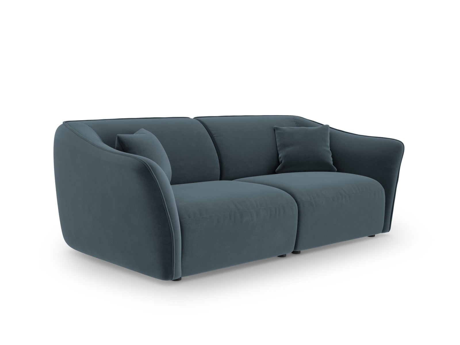 Tokyo Velour Modular Sofa 3 Sitzer in Pastel Blue präsentiert im Onlineshop von KAQTU Design AG. 3er Sofa ist von Cosmopolitan Design