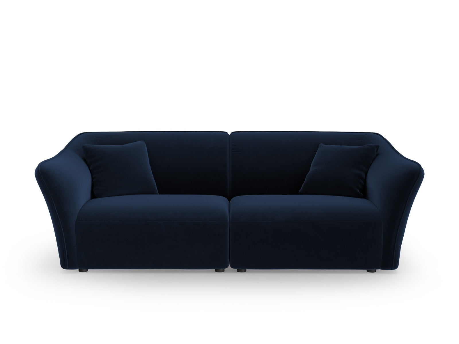 Tokyo Velour Modular Sofa 3 Sitzer in Royal Blue präsentiert im Onlineshop von KAQTU Design AG. 3er Sofa ist von Cosmopolitan Design