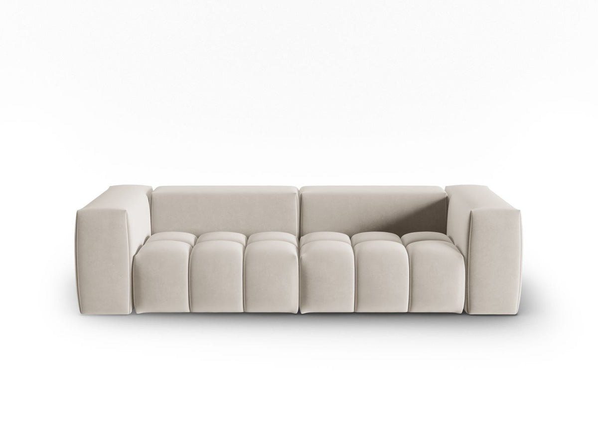 Verona Samt Modular Sofa 3-Sitzer 85cm 230 x 85 x 70 cm von Cosmopolitan Design