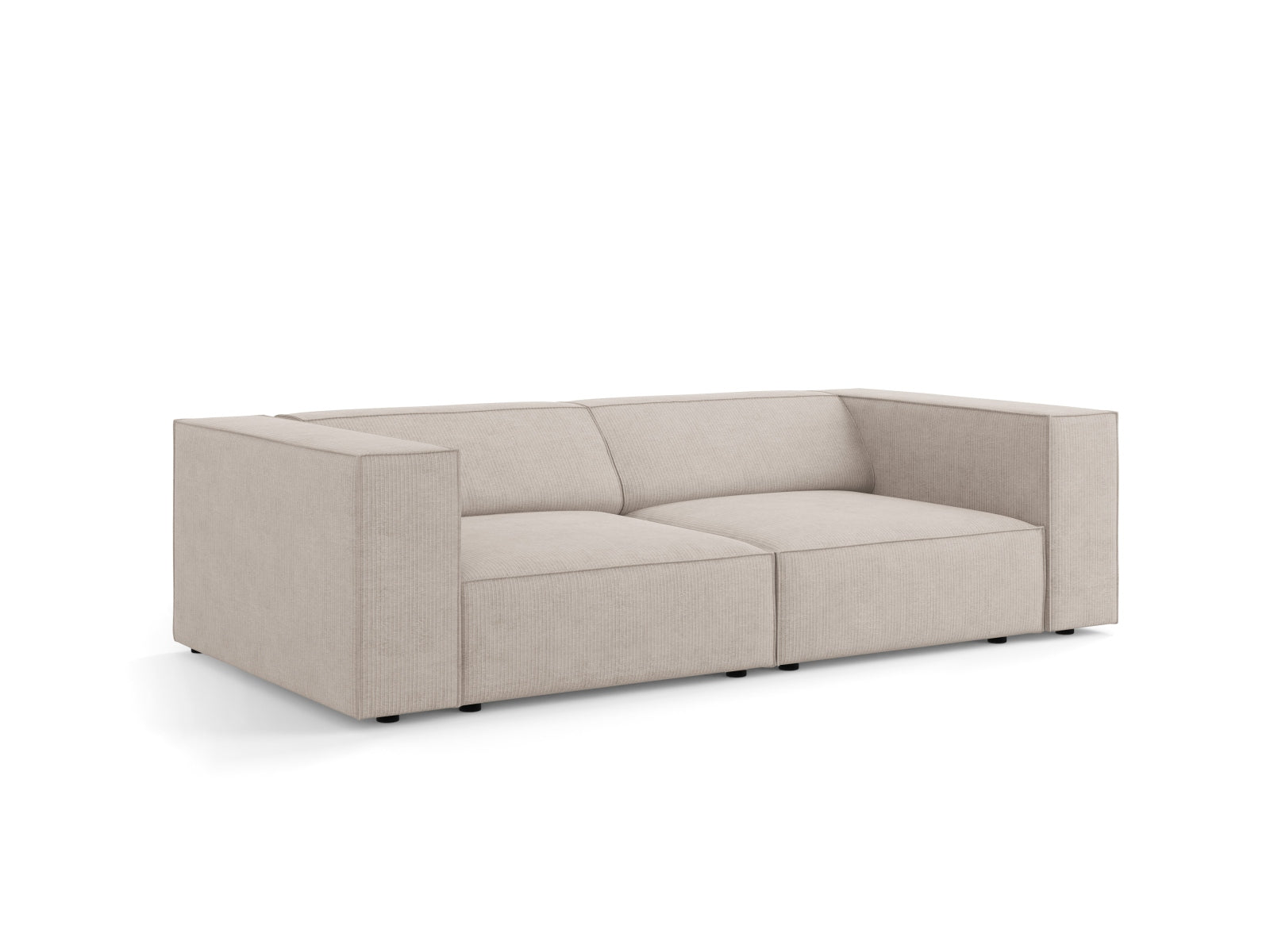Arendal Sofa 3 Sitzer in Dark Beige präsentiert im Onlineshop von KAQTU Design AG. 3er Sofa ist von Cosmopolitan Design