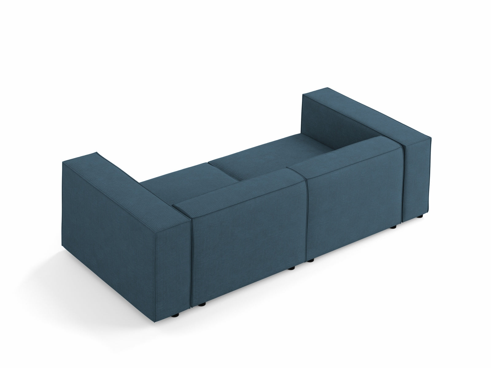 Arendal Sofa 3 Sitzer in Navy Blue präsentiert im Onlineshop von KAQTU Design AG. 3er Sofa ist von Cosmopolitan Design