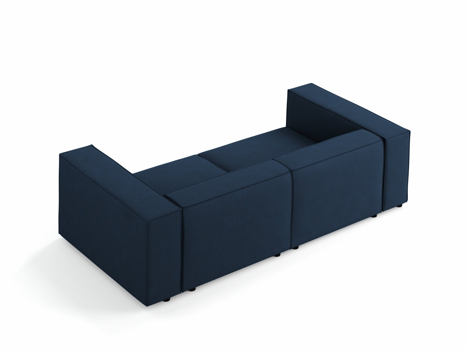 Arendal Sofa 3 Sitzer in Royal Blue präsentiert im Onlineshop von KAQTU Design AG. 3er Sofa ist von Cosmopolitan Design