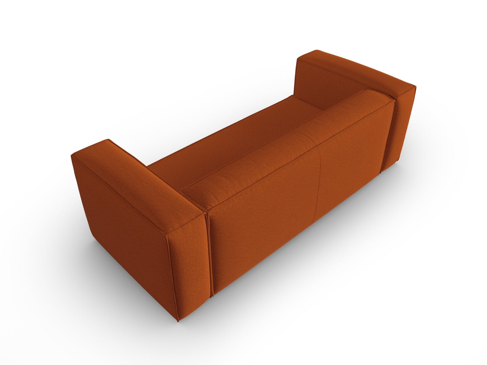 Mackay Sofa 3 Sitzer in Terracotta präsentiert im Onlineshop von KAQTU Design AG. Sofa ist von Cosmopolitan Design