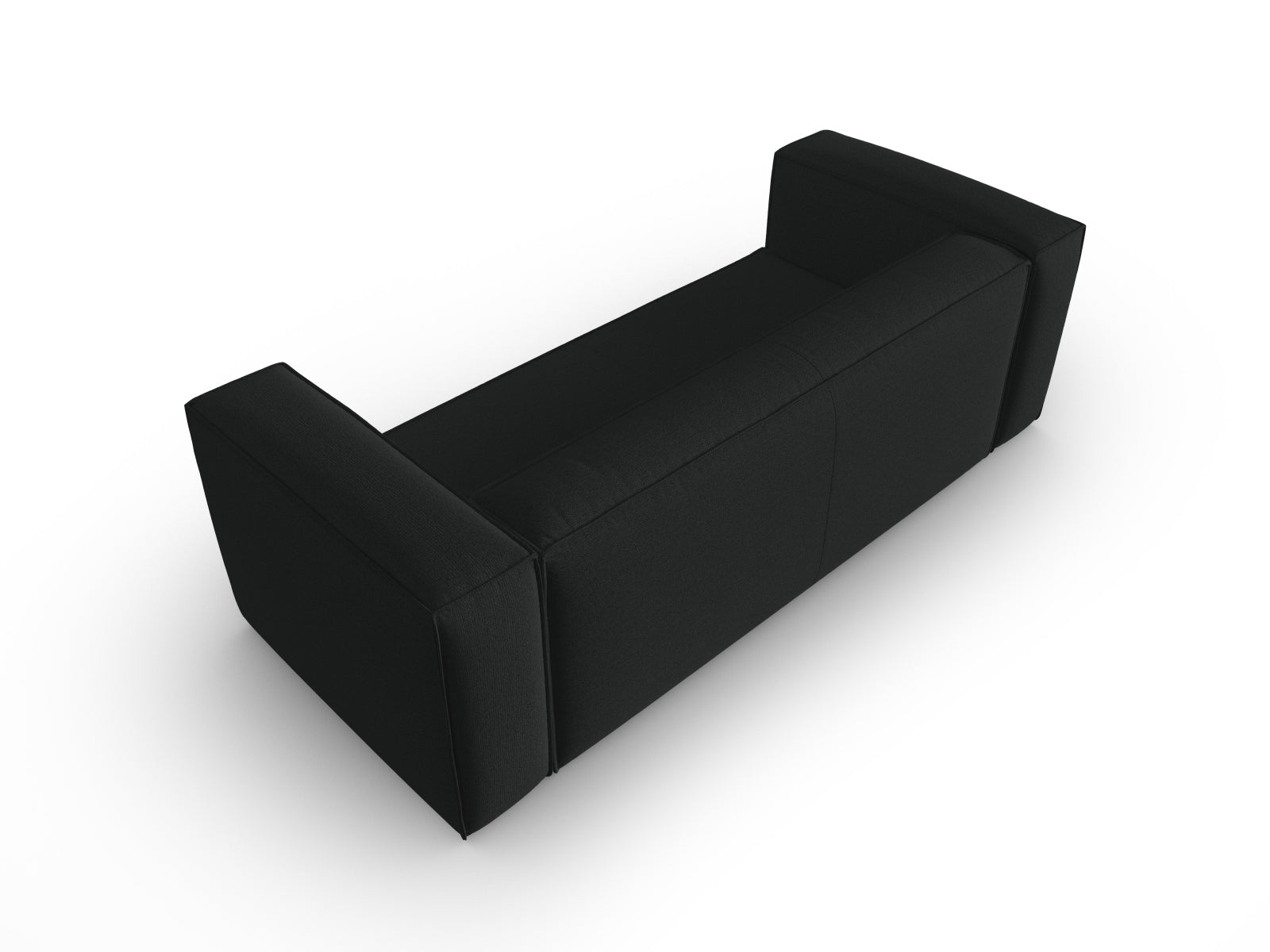 Mackay Sofa 3 Sitzer in Anthracite präsentiert im Onlineshop von KAQTU Design AG. Sofa ist von Cosmopolitan Design