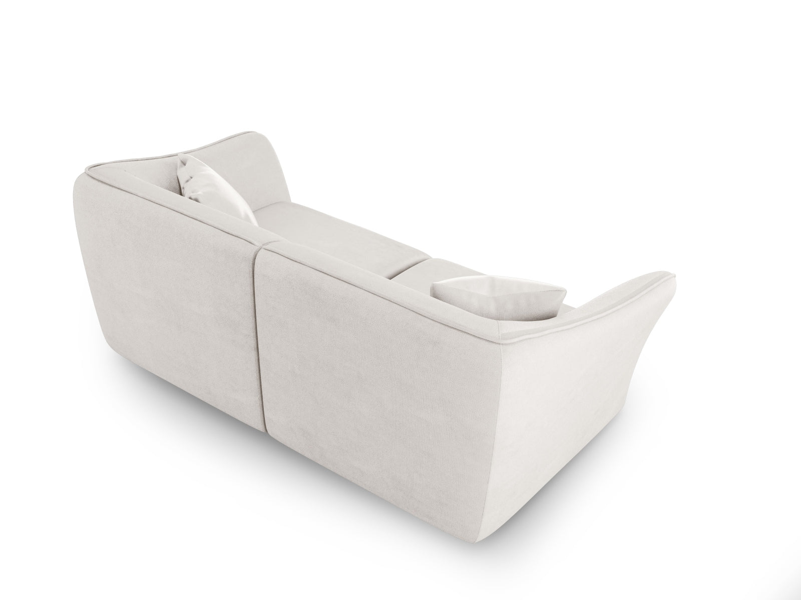 Tokyo Boucle Modular Sofa 3 Sitzer in Ivory präsentiert im Onlineshop von KAQTU Design AG. 3er Sofa ist von Cosmopolitan Design