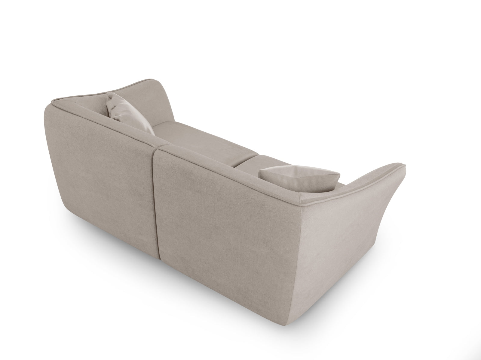 Tokyo Boucle Modular Sofa 3 Sitzer in Dark Beige präsentiert im Onlineshop von KAQTU Design AG. 3er Sofa ist von Cosmopolitan Design