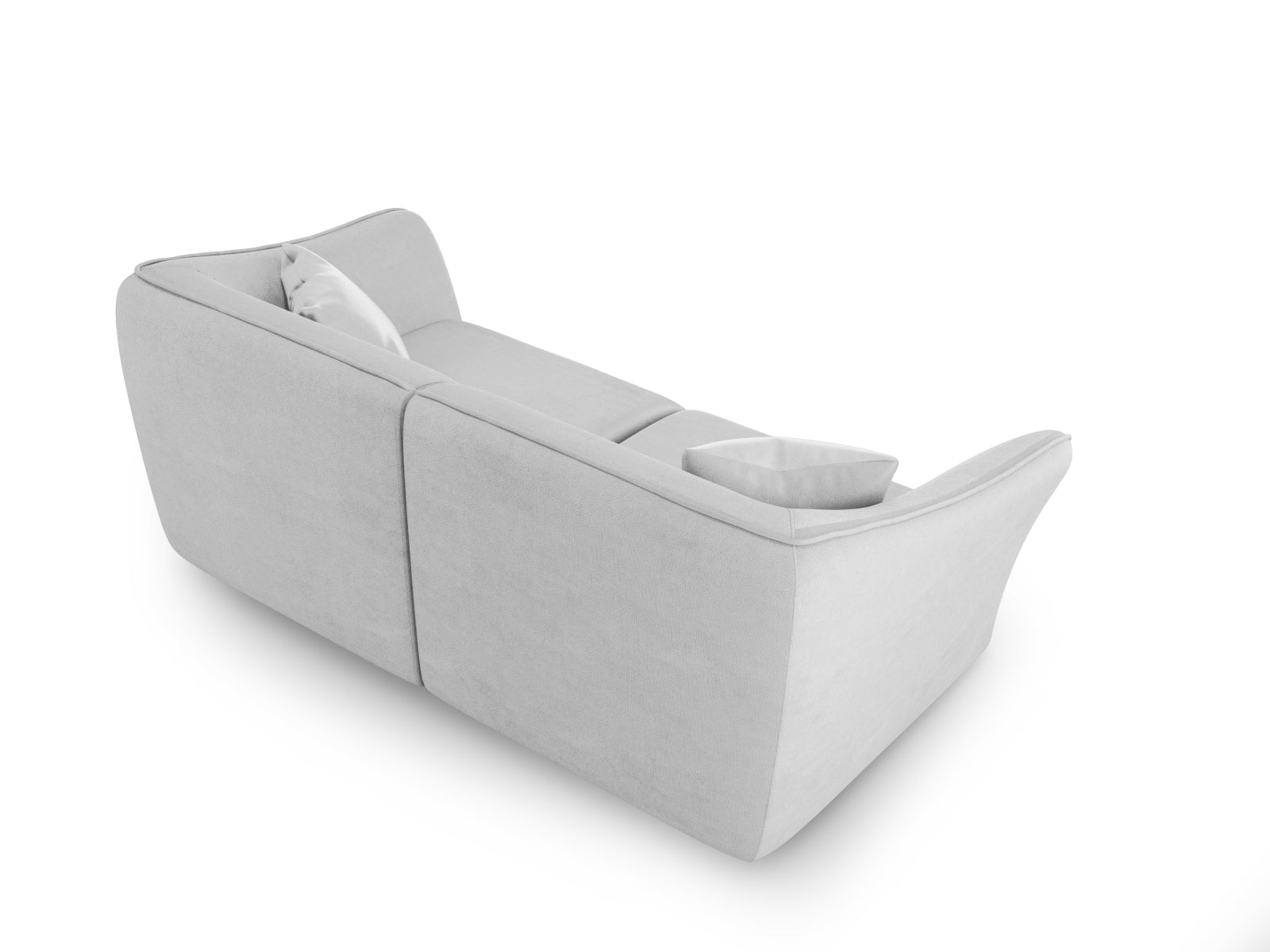 Tokyo Boucle Modular Sofa 3 Sitzer in Light Grey präsentiert im Onlineshop von KAQTU Design AG. 3er Sofa ist von Cosmopolitan Design