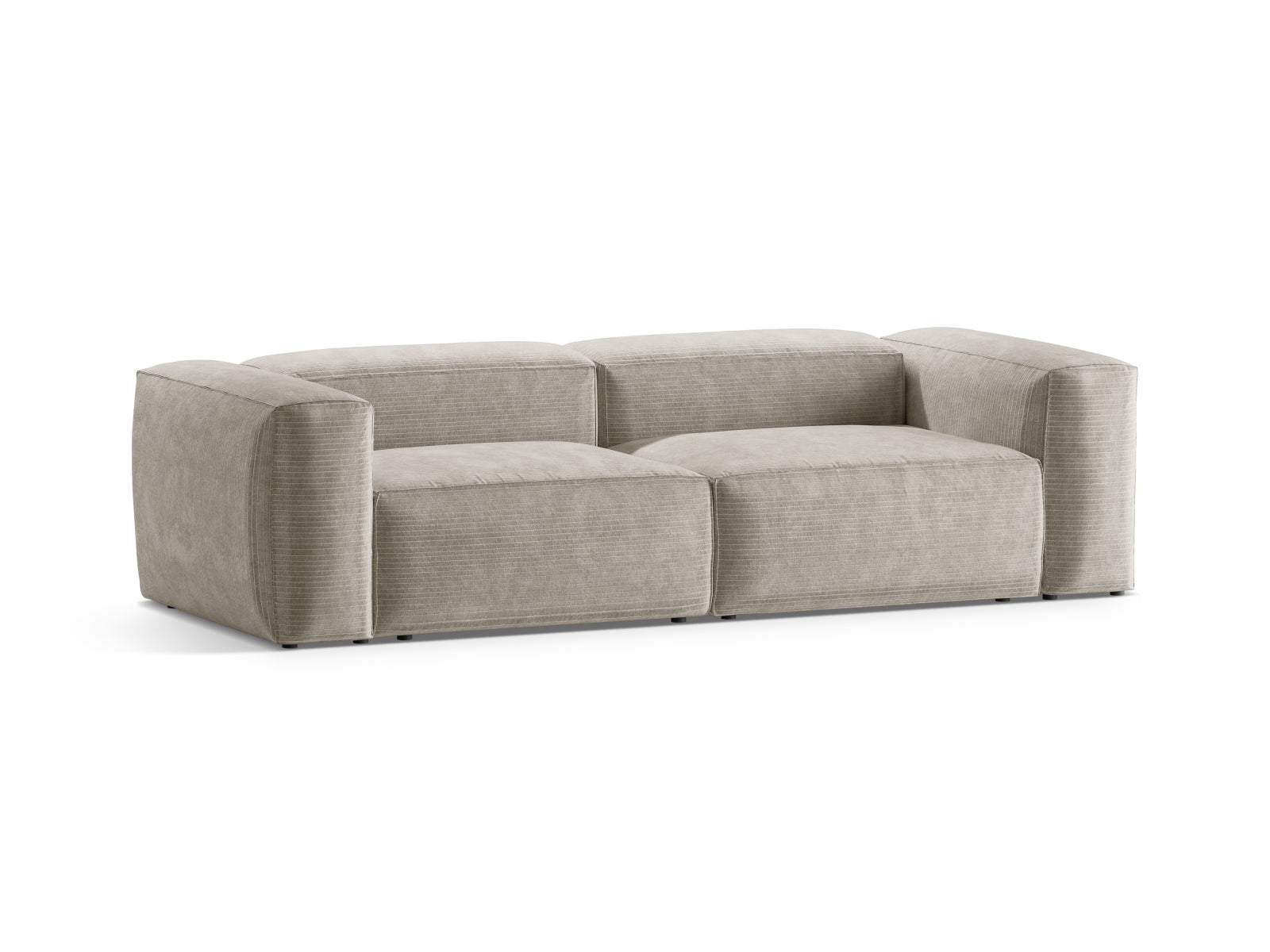 Entdecken Sie das elegante Bergamo Modular Sofa 3 Sitzer von Cosmopolitan Design – perfekt für Ihr modernes Zuhause und gemütliche Stunden!