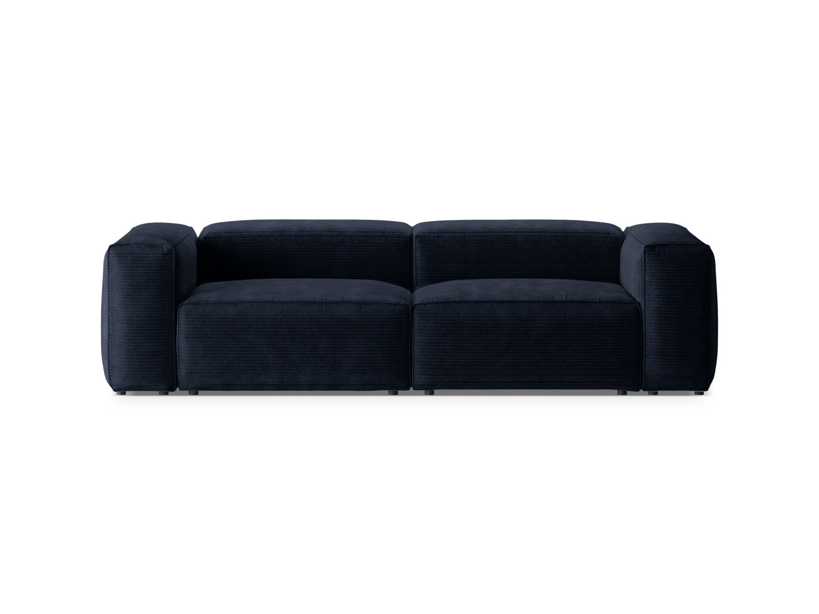 Bergamo Modular Sofa 3 Sitzer in Navy Blue präsentiert im Onlineshop von KAQTU Design AG. 3er Sofa ist von Cosmopolitan Design