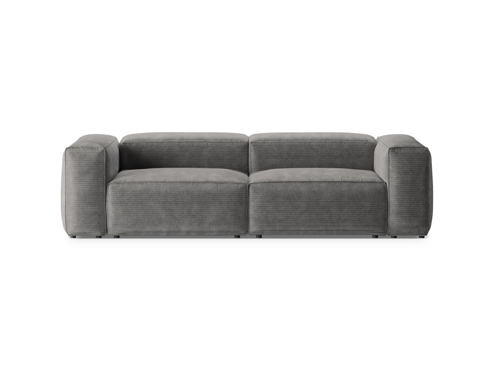 Bergamo Modular Sofa 3 Sitzer in Light Grey präsentiert im Onlineshop von KAQTU Design AG. 3er Sofa ist von Cosmopolitan Design
