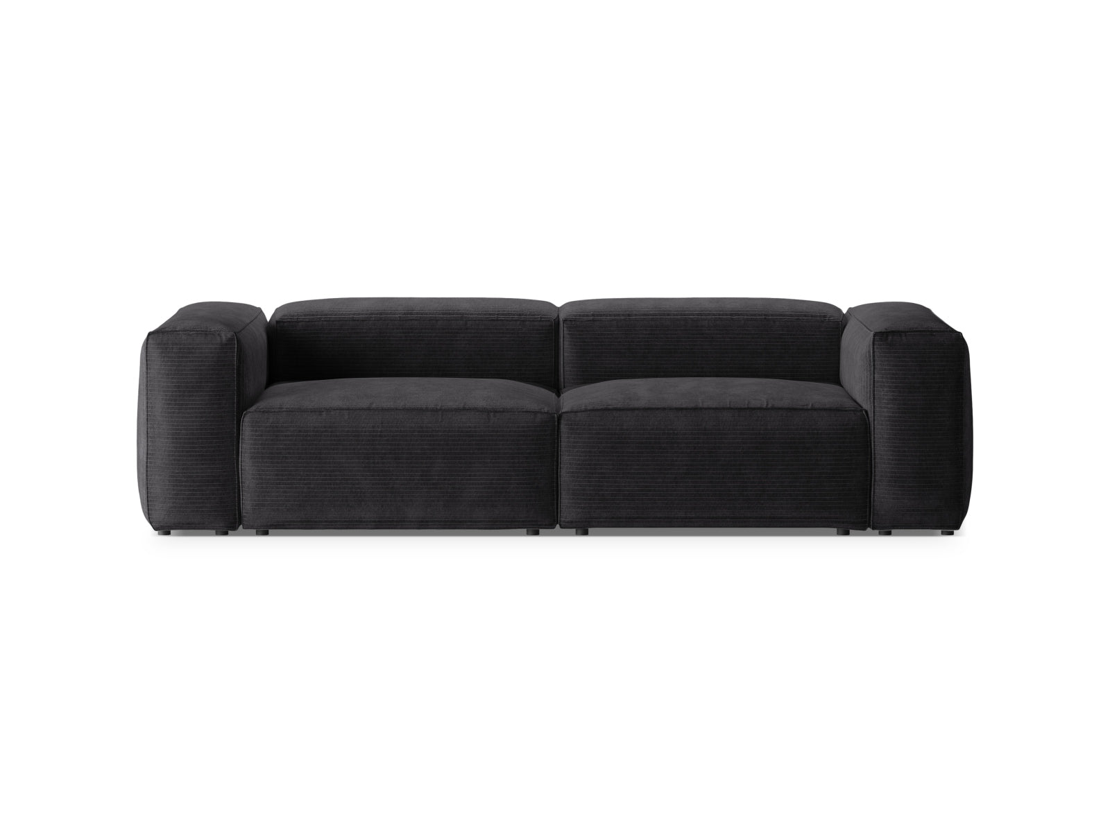 Bergamo Modular Sofa 3 Sitzer in Grey präsentiert im Onlineshop von KAQTU Design AG. 3er Sofa ist von Cosmopolitan Design