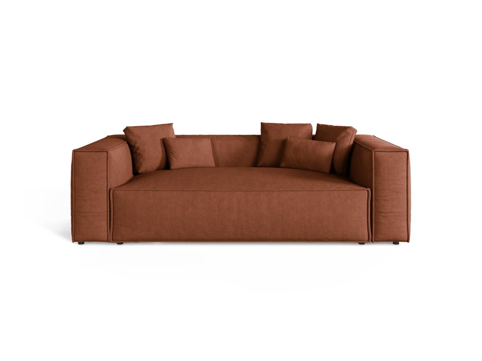 3-Sitzer Sofa Aveiro in Brick-Liberty präsentiert im Onlineshop von KAQTU Design AG. 3er Sofa ist von Cosmopolitan Design