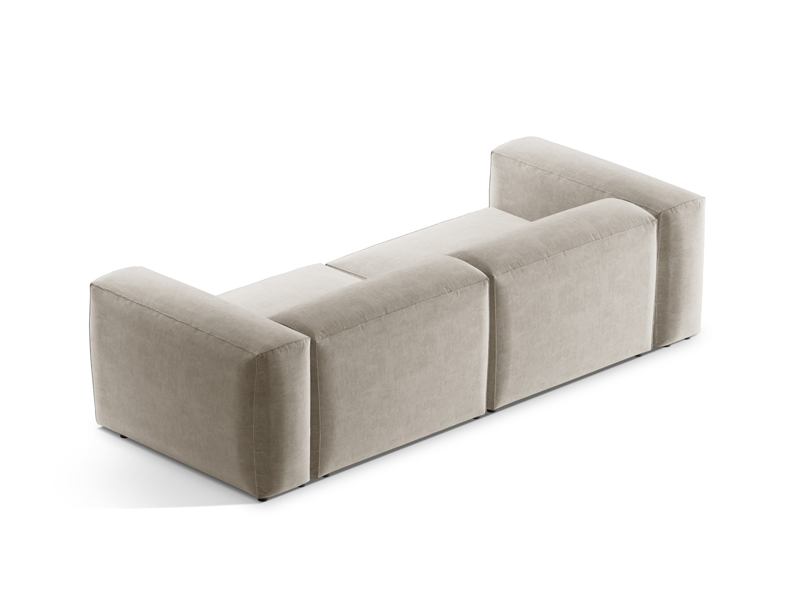 Entdecken Sie das elegante Bergamo Modular Sofa 3 Sitzer von Cosmopolitan Design – perfekt für Ihr modernes Zuhause und gemütliche Stunden!