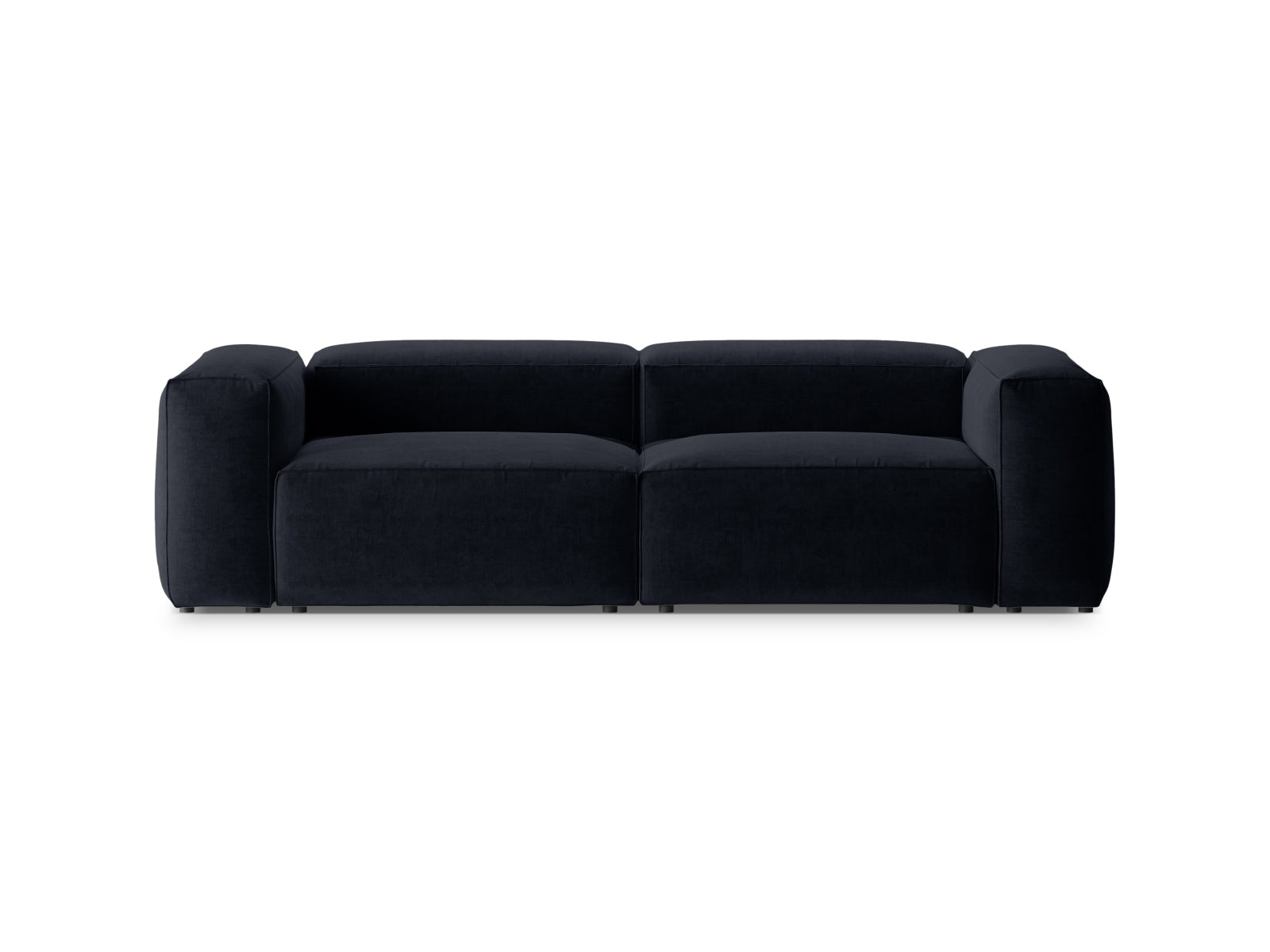 Bergamo Modular Sofa 3 Sitzer in Navy Blue präsentiert im Onlineshop von KAQTU Design AG. 3er Sofa ist von Cosmopolitan Design