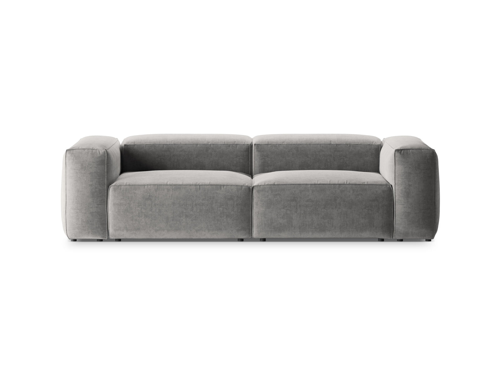 Bergamo Modular Sofa 3 Sitzer in Light Grey präsentiert im Onlineshop von KAQTU Design AG. 3er Sofa ist von Cosmopolitan Design