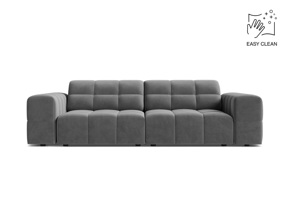 Chicago Velour Sofa 3 Sitzer 102cm von Cosmopolitan Design – Ansicht 41